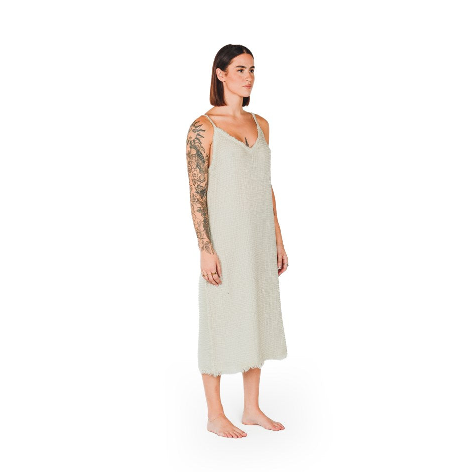 POKOLOKO Crinkle Strappy Dress