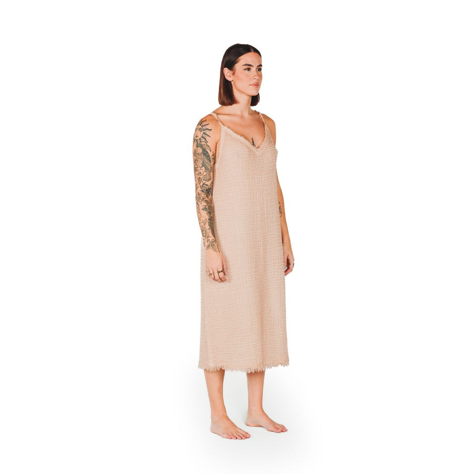 POKOLOKO Crinkle Strappy Dress