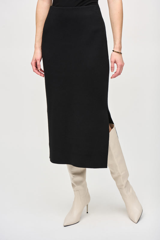 Joseph Ribkoff - Sweater Knit Midi Skirt 243967