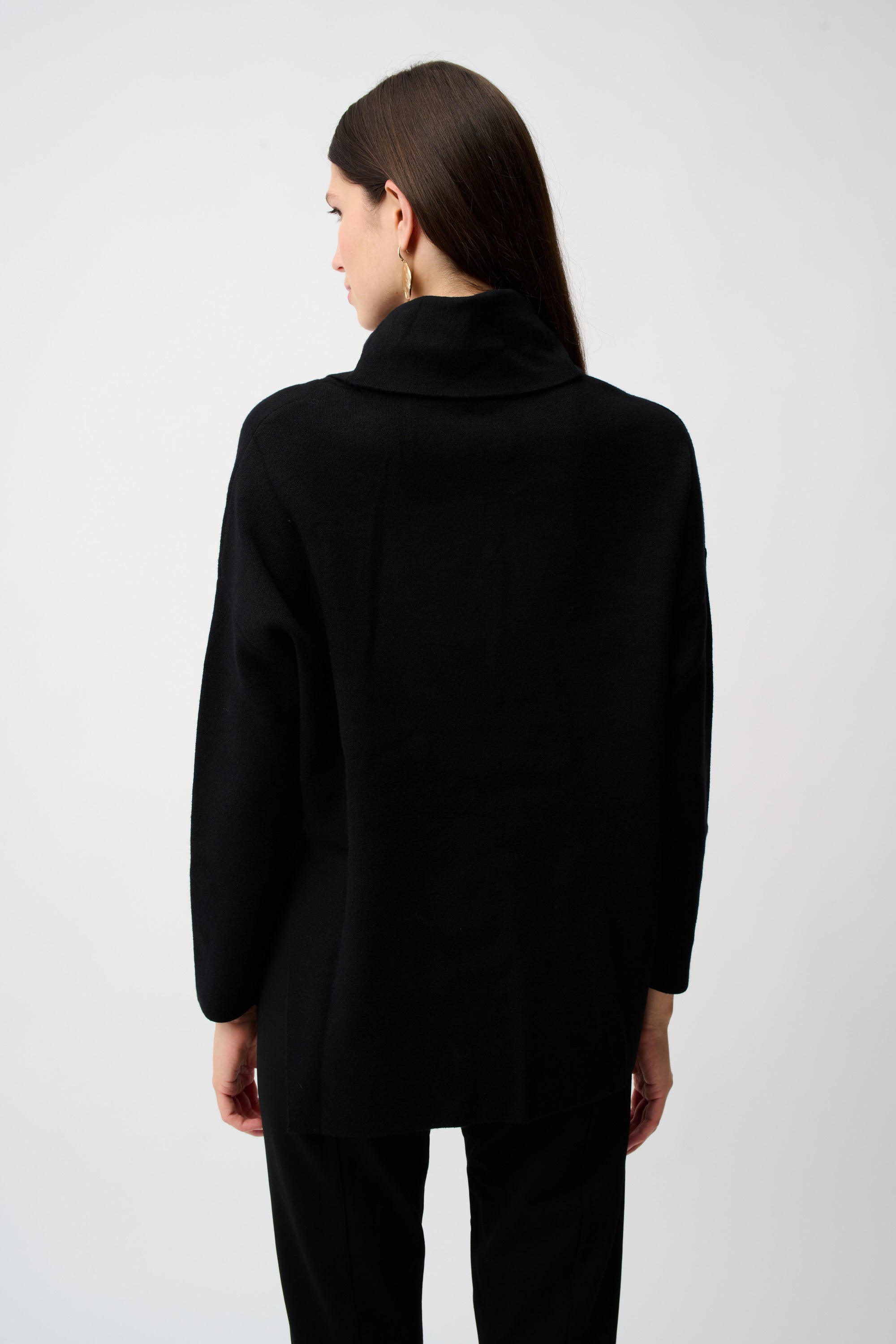Joseph Ribkoff |  Sweater Knit Asymmetrical Pullover
