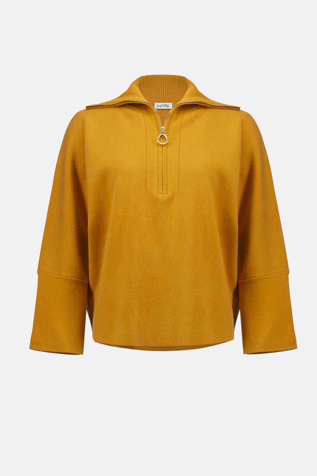 Joseph Ribkoff | Sweater Knit Boxy Pullover With Zipped Collar 253963