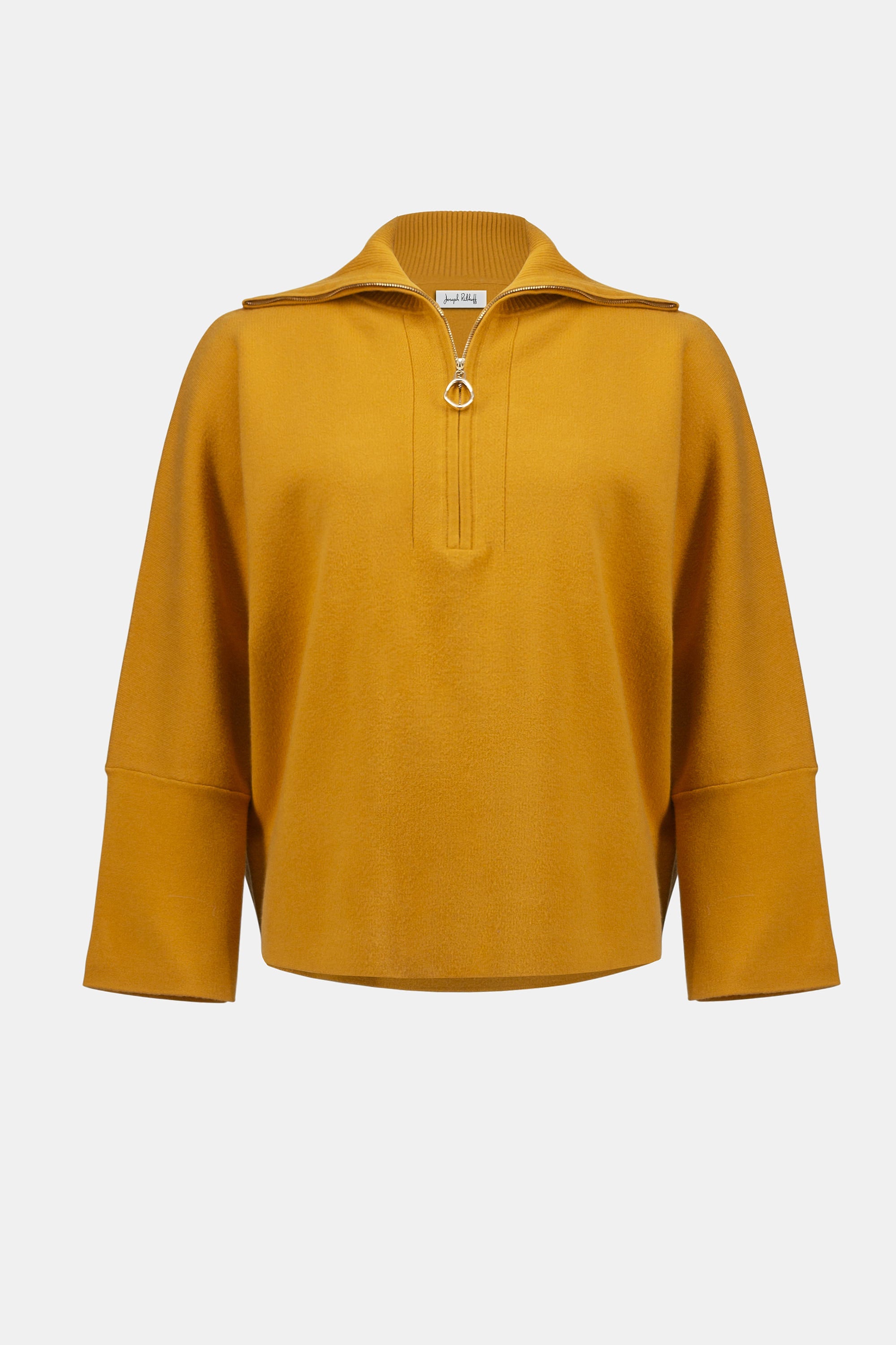 Joseph Ribkoff | Sweater Knit Boxy Pullover With Zipped Collar 253963