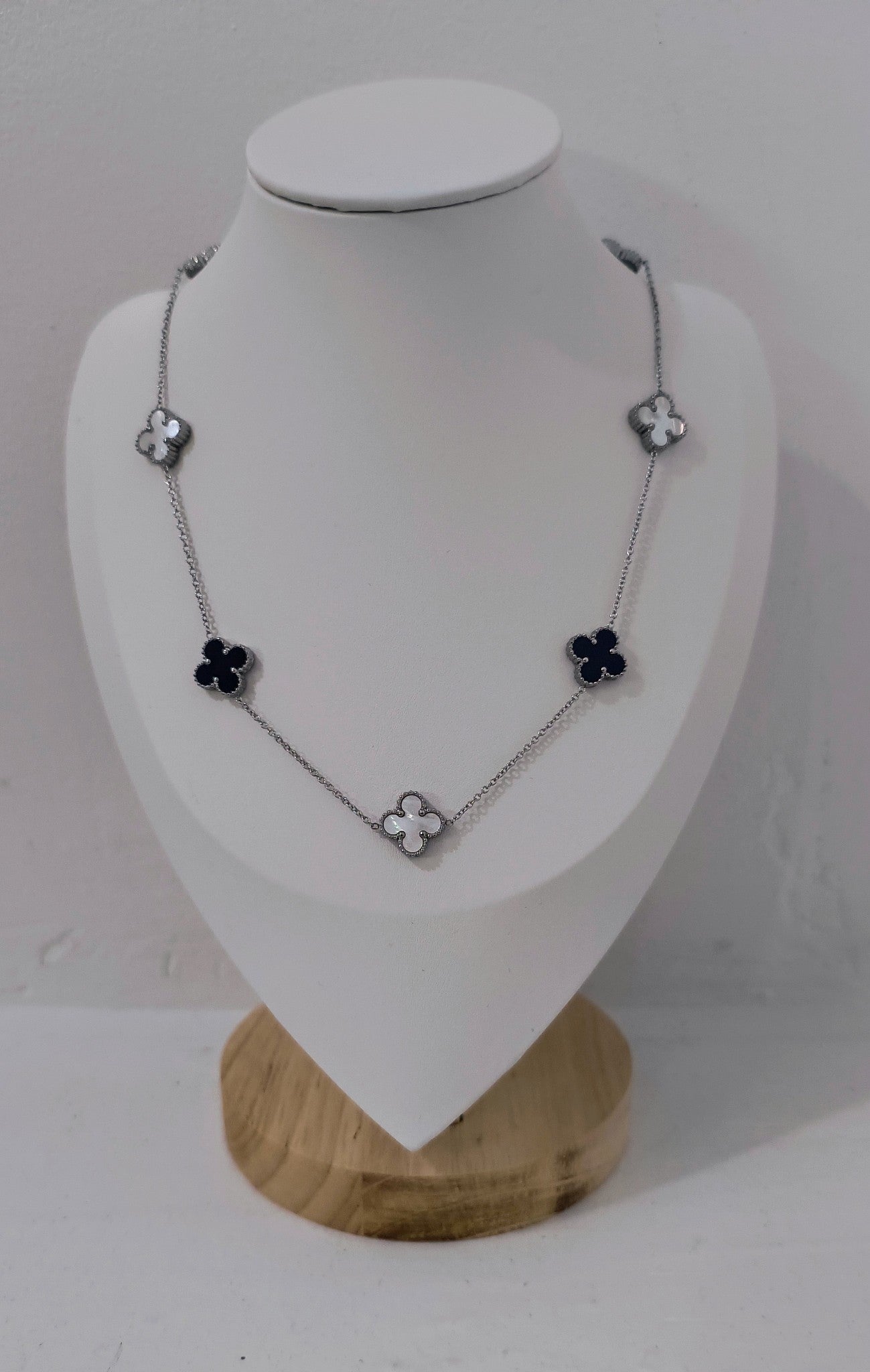 Standard size clover necklace