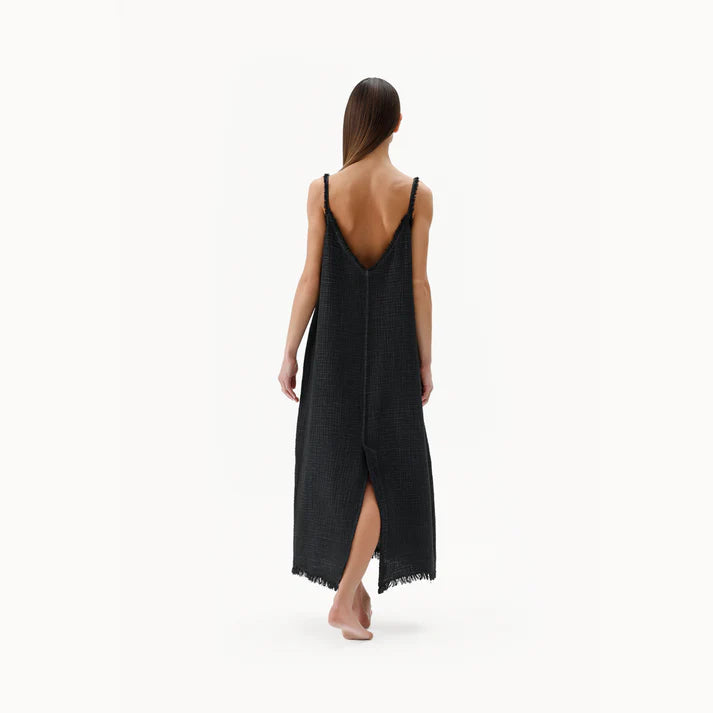 Crinkle Strappy Dress