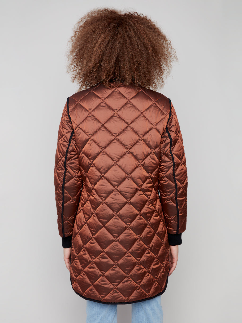 Long Quilted Puffer Jacket