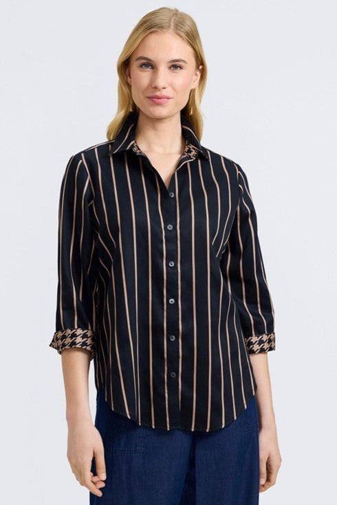 FOXCROFT Marina 3/4 Sleeve Blouse
