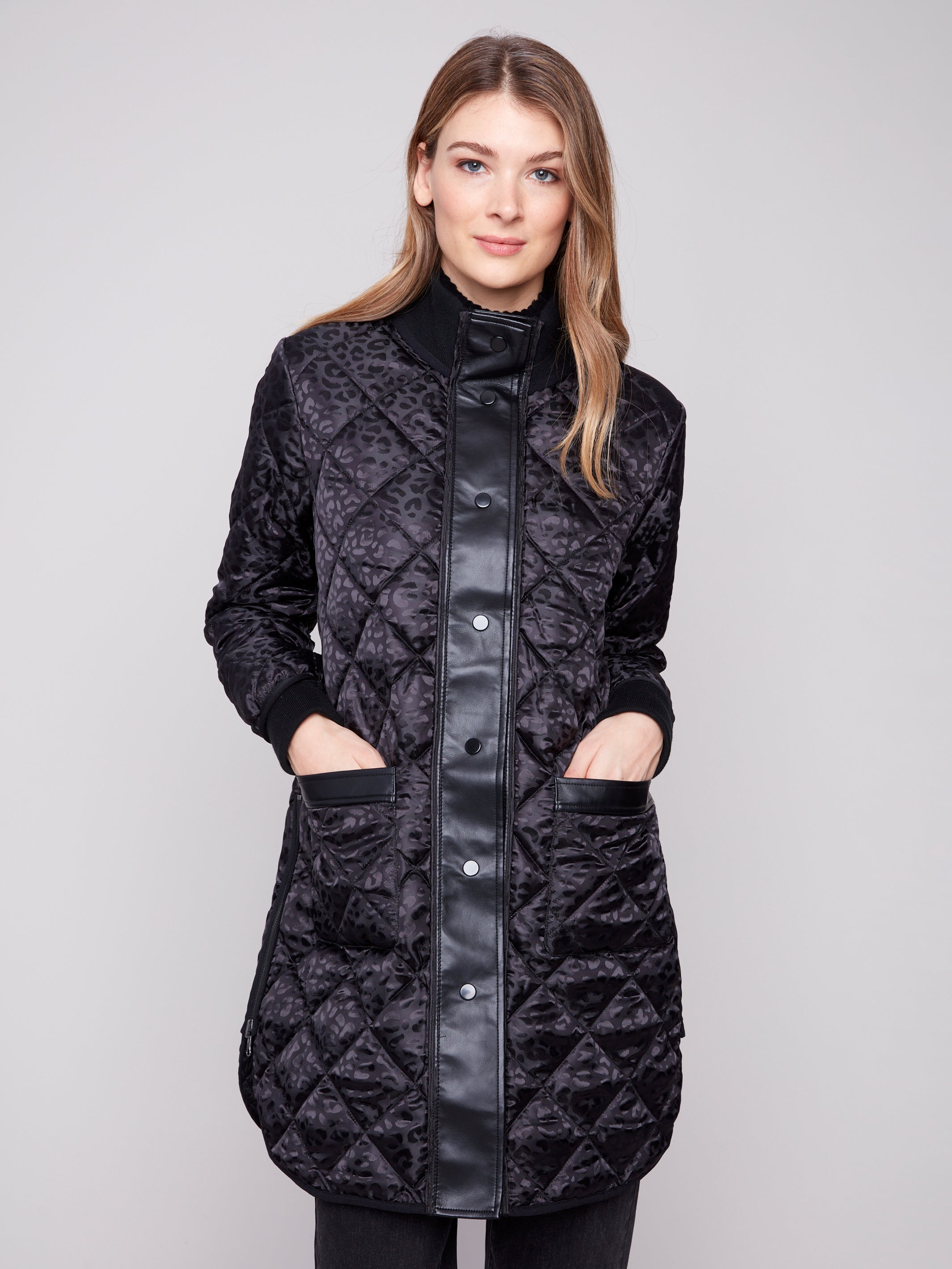 Reversible Long Quilted Puffer Jacket