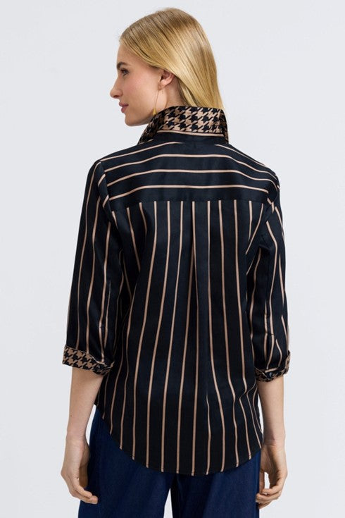 FOXCROFT Marina 3/4 Sleeve Blouse