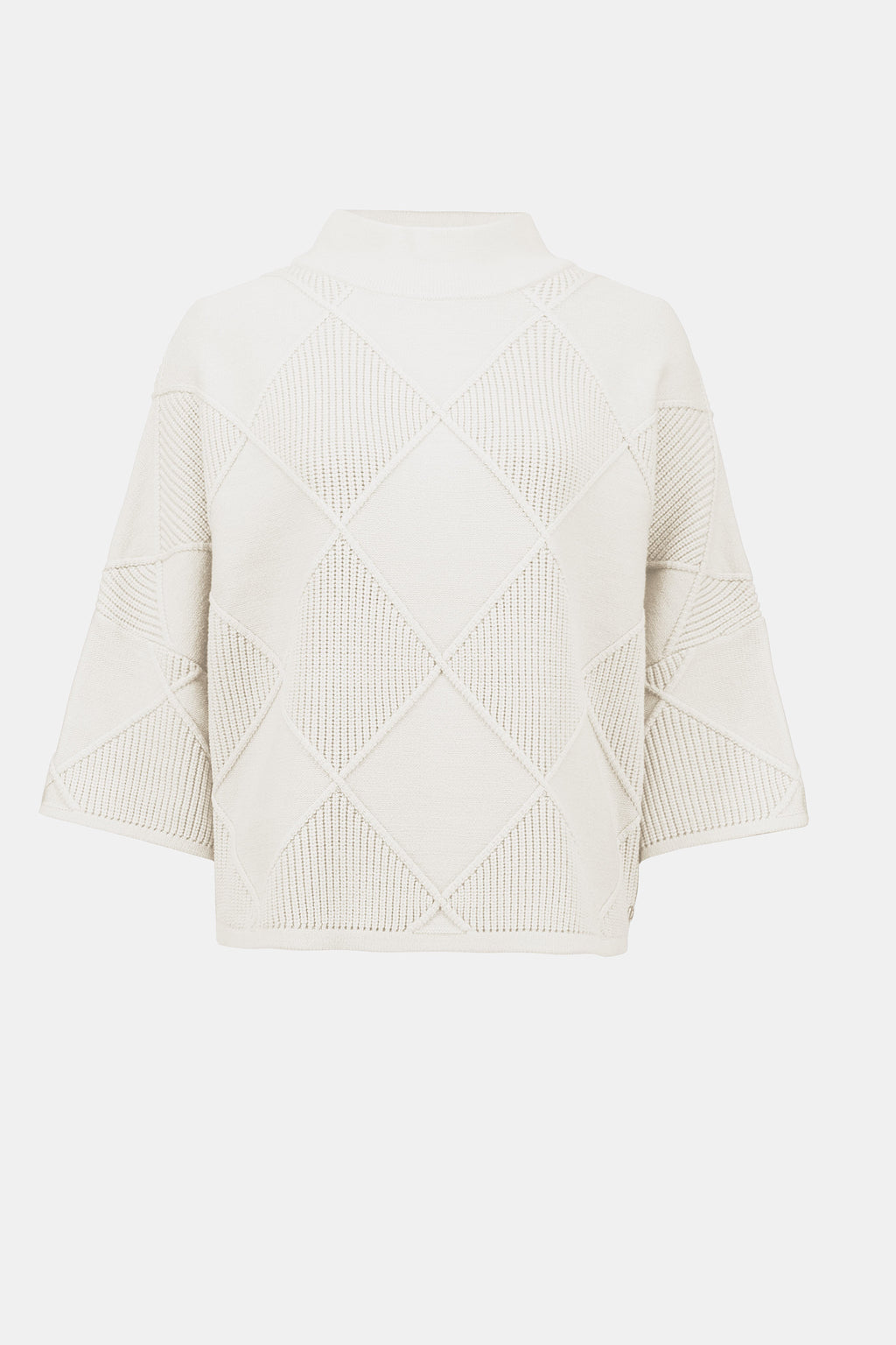 Pearls Boutique Port Dover Ontario Joseph Ribkoff Textured Sweater Knit Mock Neck Pullover 253943
Premium sweater knit with an intricate diamond texture
Mock collar for a modern, streamlined neckline
Long bell sleeves for elegant drape and fluid movement
Tailored fit with a soft, comfortable feel

Made from a rich blend of viscose, polyester, and nylon, this sweater offers a soft hand-feel with breathable warmth.