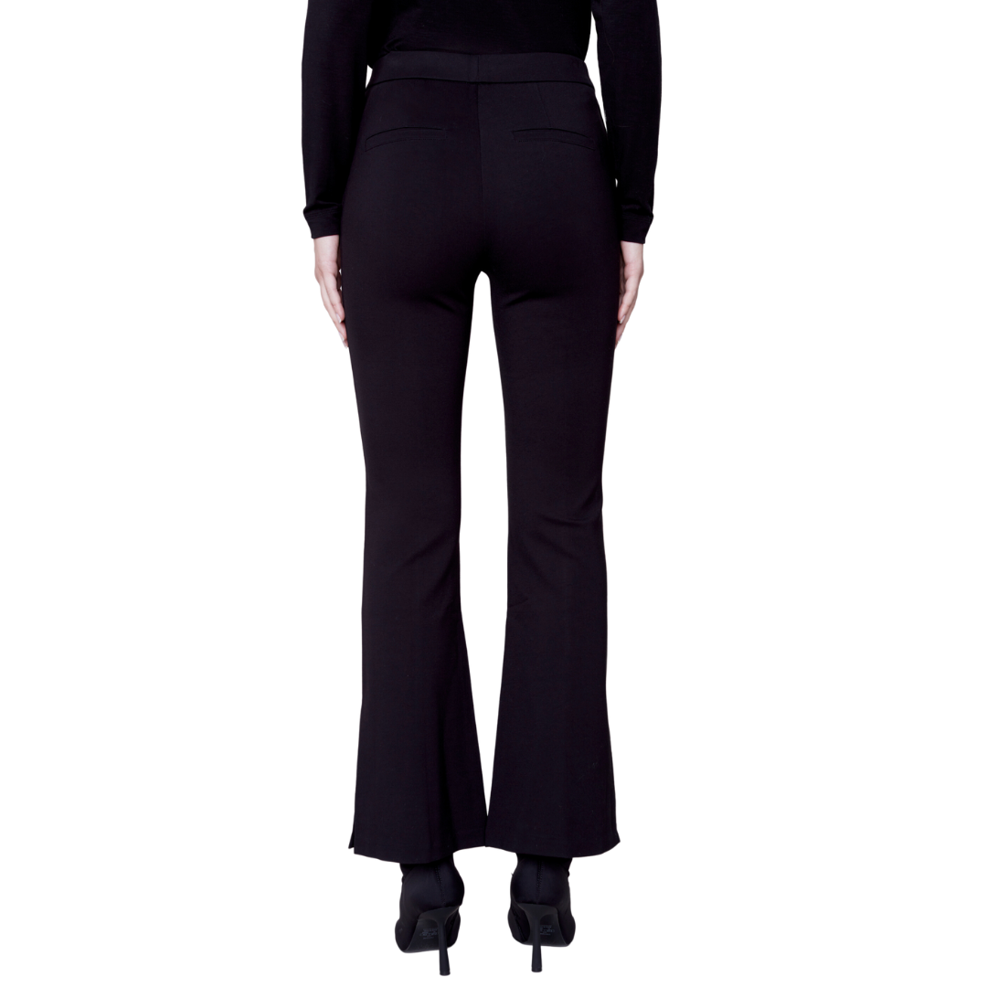  Pearls Boutique - Port Dover Ontario - CharlieB - Pull On Ponte Pant-ErinMeet Erin , The Perfect Pant. A Gorgeous Black Ponte, Pull On Bootcut, With Zippered Pockets, A Truly Versatile Pant. Perfect to Wear For Any Occasion High Rise, 4 pocket styling.